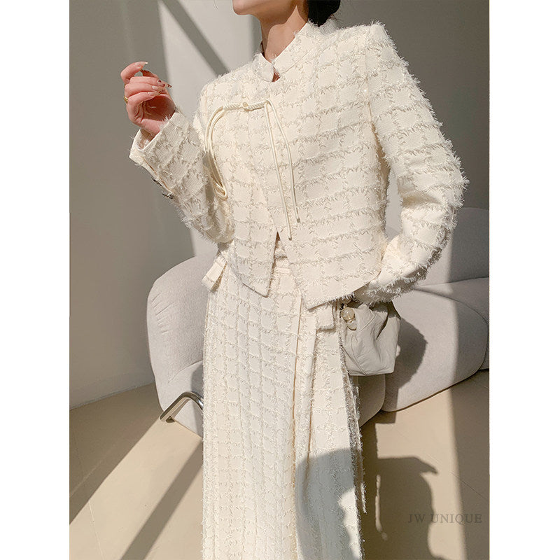 Beige Chinese Jacket
