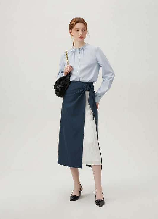 Accordion Irregular Skirt