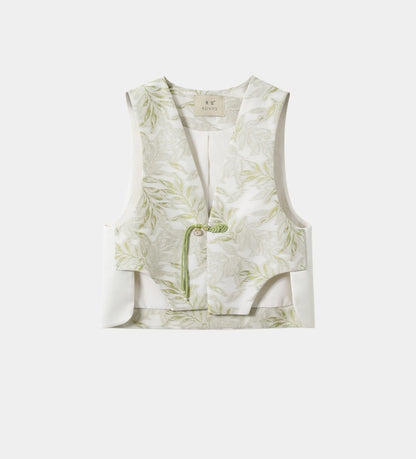 Bamboo Shadow Jacquard Vest