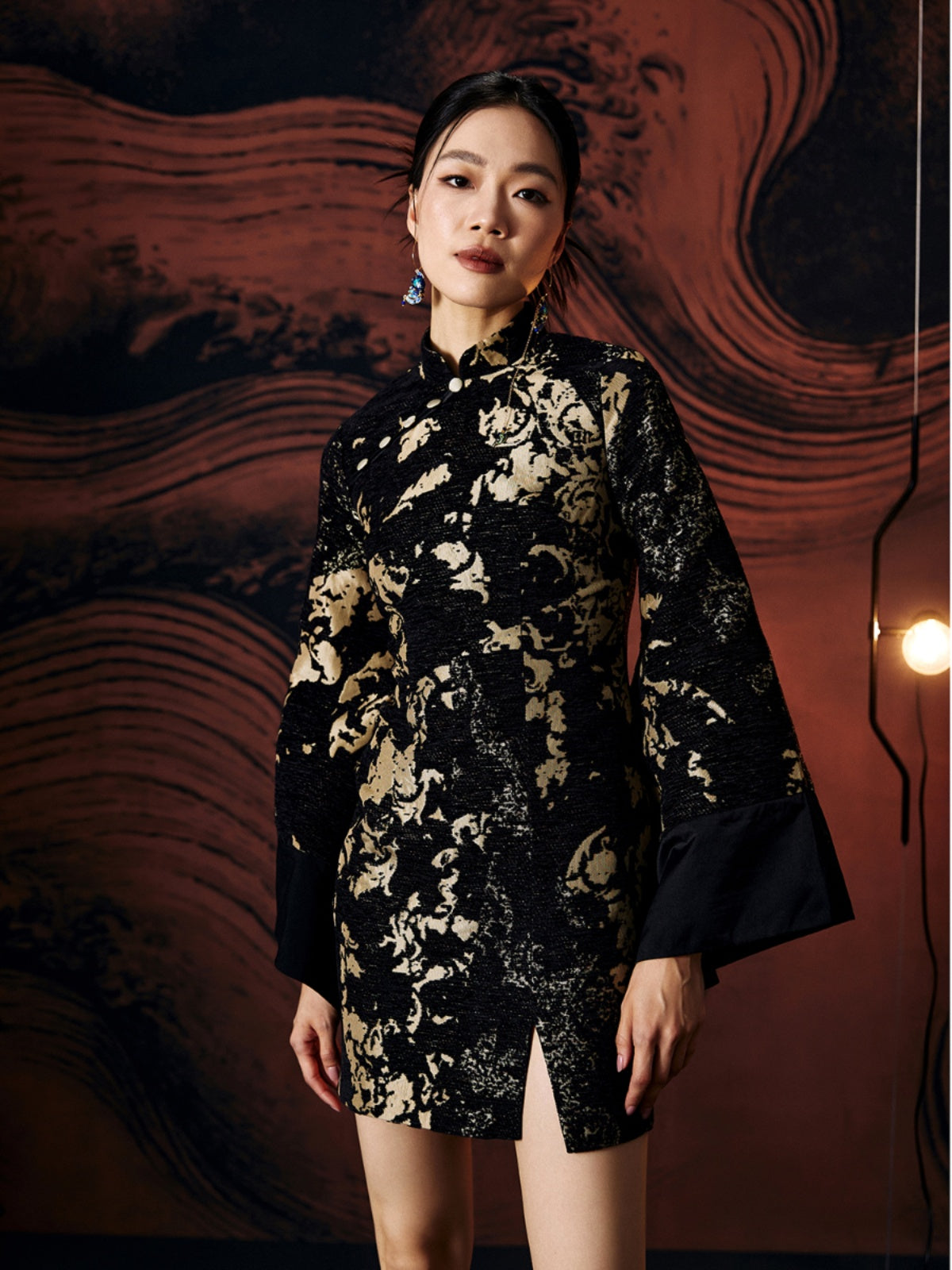 Banquet Jacquard Cheongsam