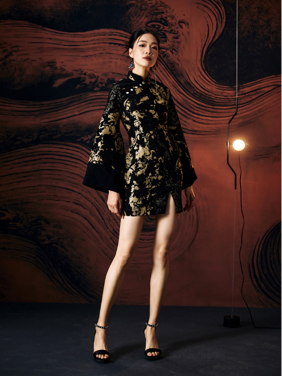 Banquet Jacquard Cheongsam