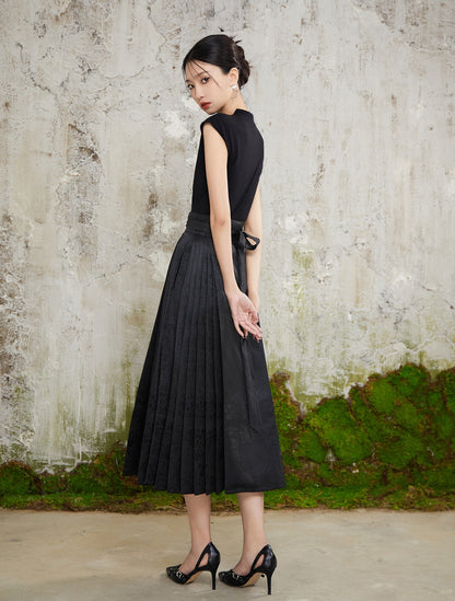 Black Berry Mamian Skirt