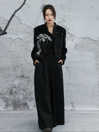 Black Embroidered Jacket