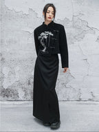 Black Embroidered Jacket