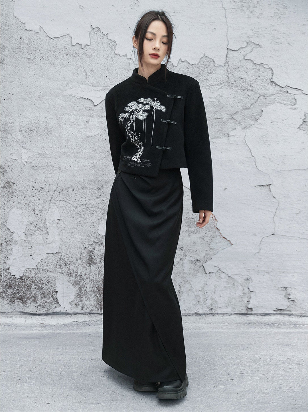 Black Embroidered Jacket