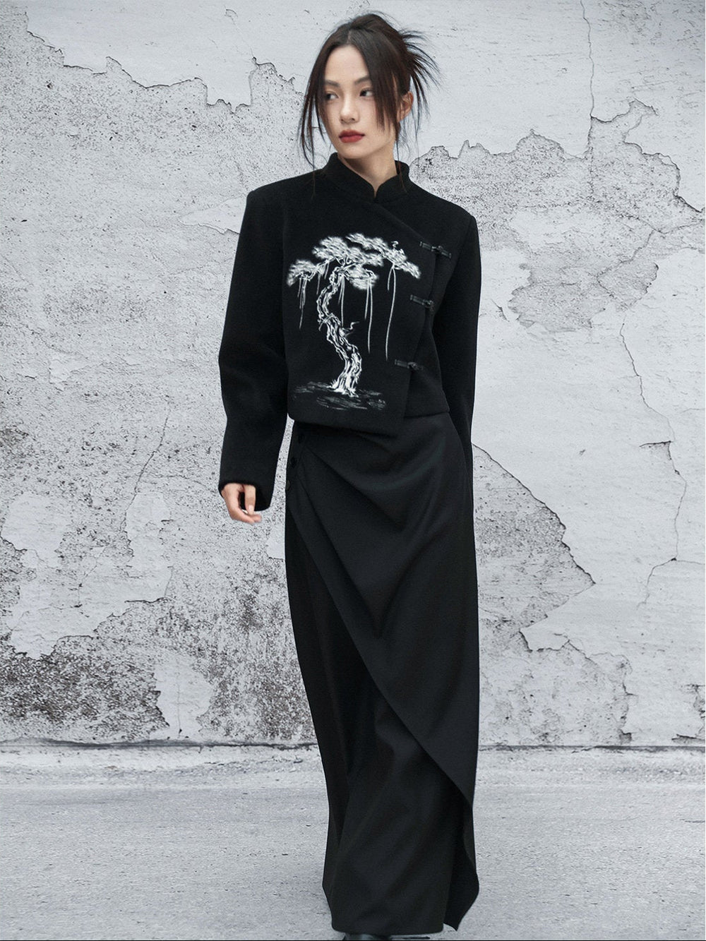 Black Embroidered Jacket