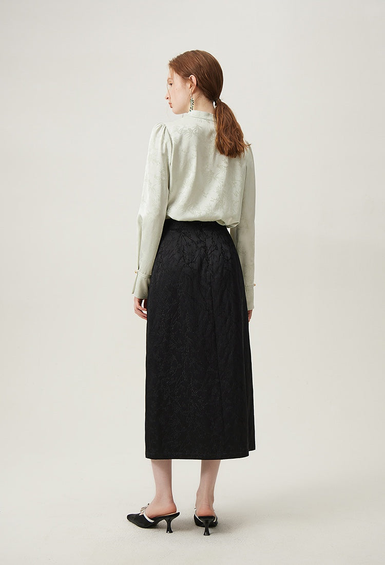 Black Silanen Retro Skirt