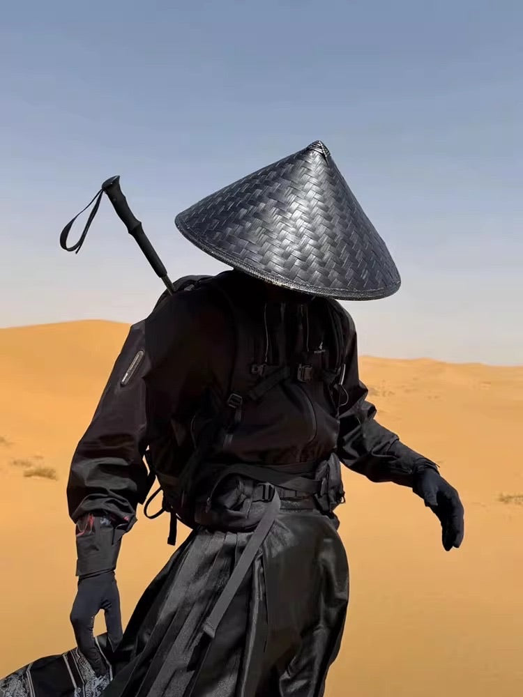 Black Swan Bamboo Weaving Straw Hat