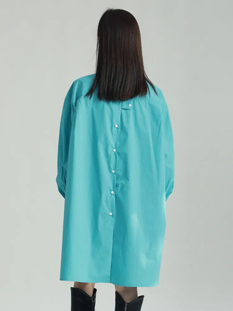 Asymmetrical Long Shirt