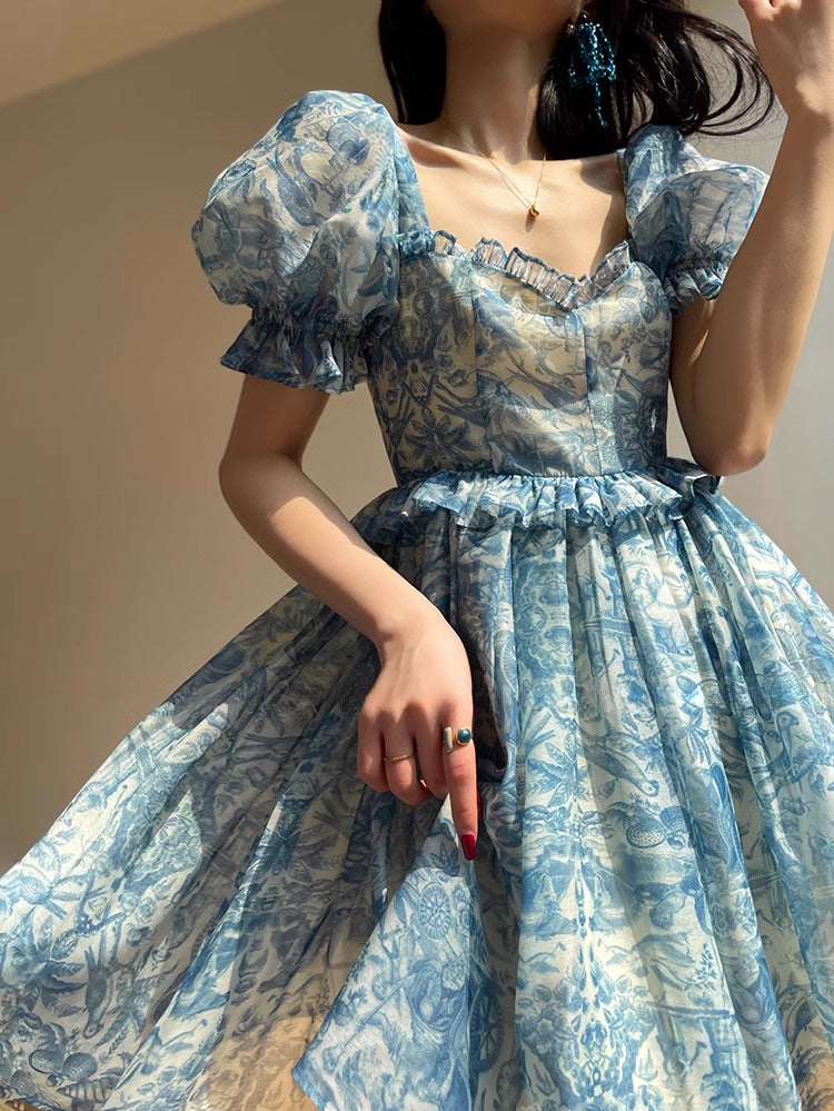 Blue Ocean Summer Dress