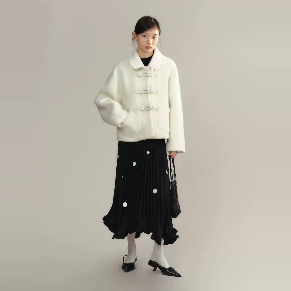 Dancing Skirt Petal Sequin Skirt