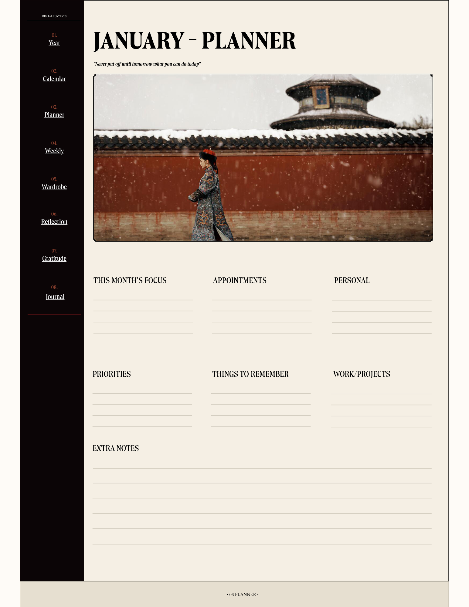 Inkyo 2027 Digital Planner