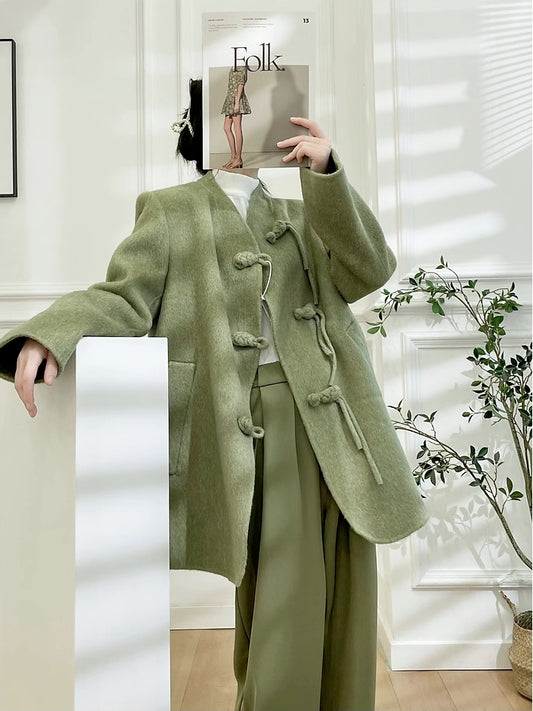 Earth Green Two Piece Trouser Set