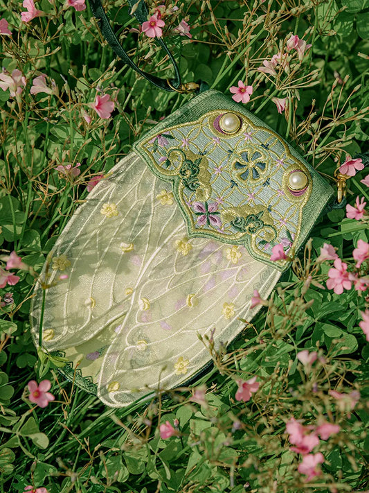 Green Butterfly Hanfu Bag