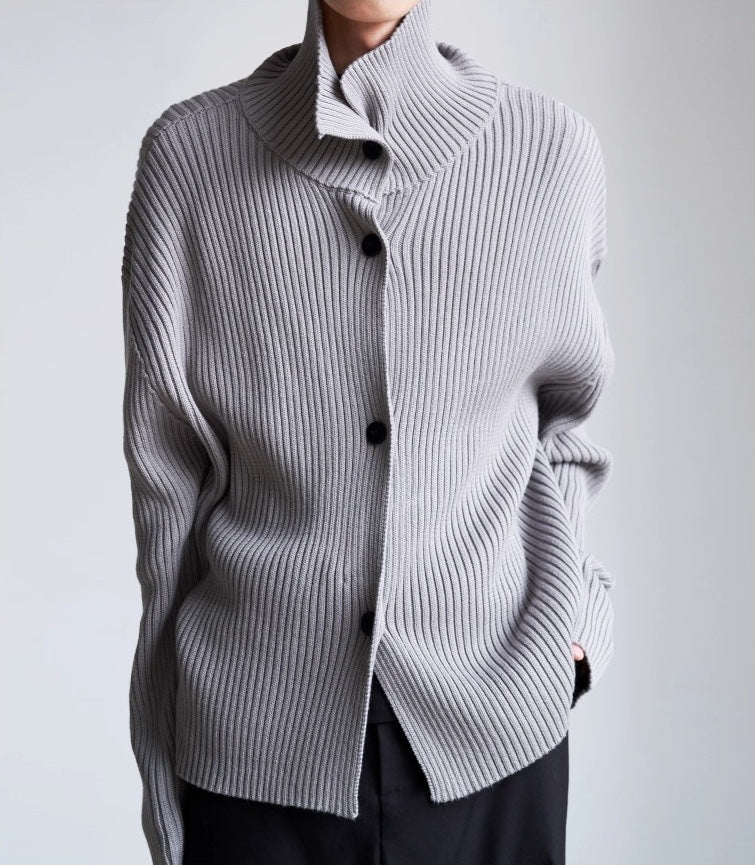 High Neck Cardigan