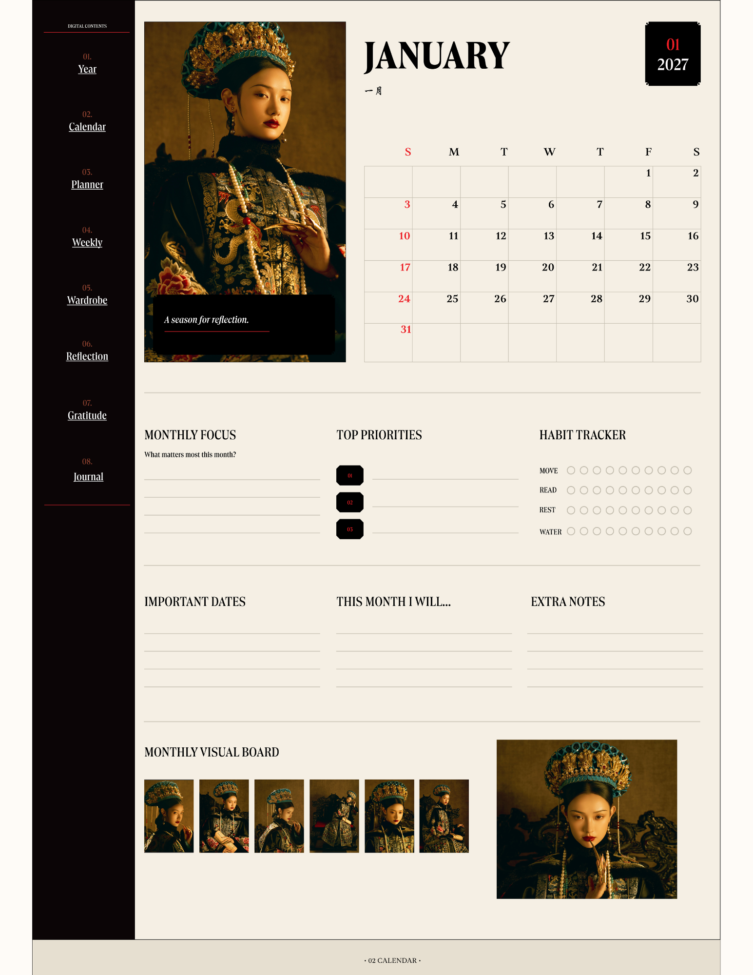 Inkyo 2027 Digital Planner