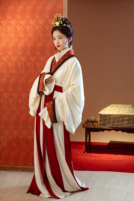 Traditional Mulberry Hanfu for Women