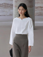 One Collar Corner Shirt