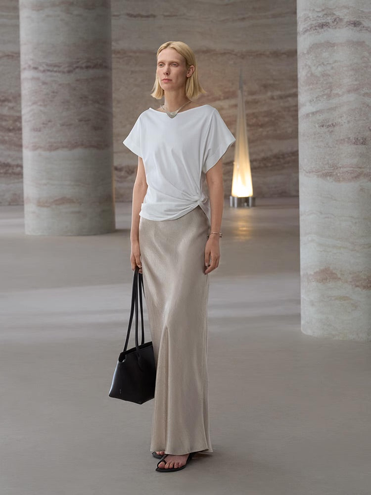 Slant Fish Tail Skirt