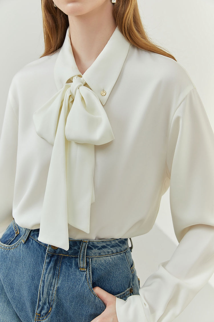 Verslain Bow Shirt