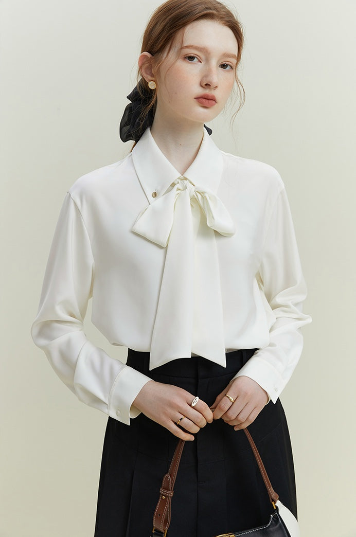 Verslain Bow Shirt