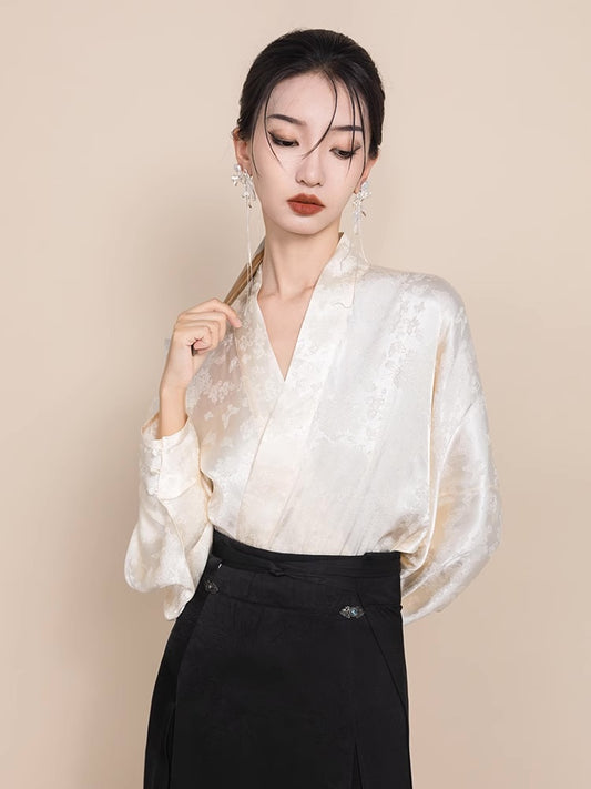 White Blossom Song Top