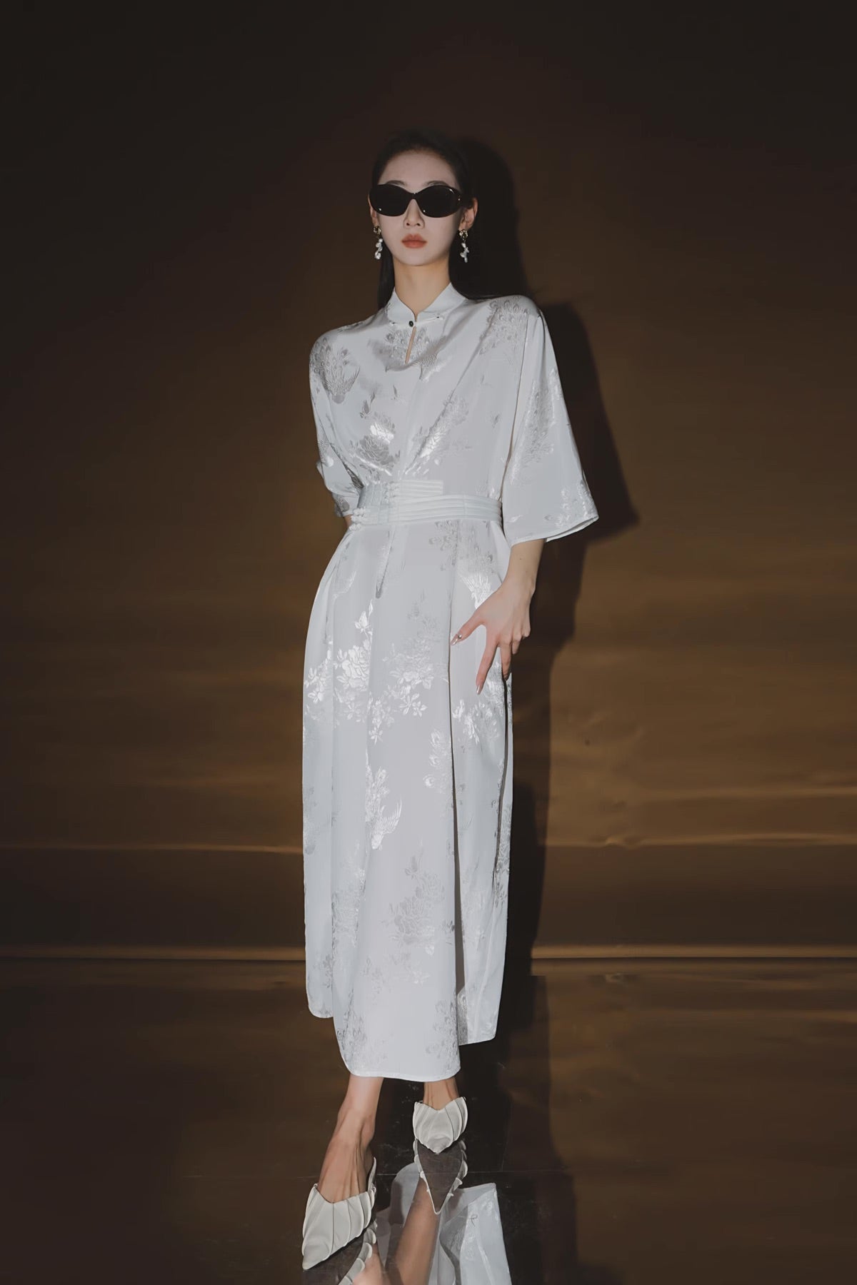 Yunxiang Mist Chinese Dark Pattern Dress